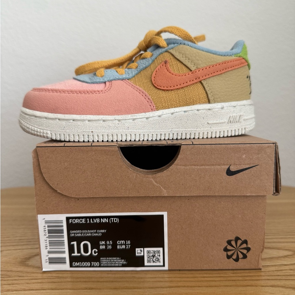 Nike Kids Sneakers - Pink, Orange, Green, Tan